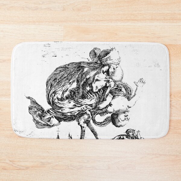 Item preview, Death Carrying an Infant, from 'The five deaths' - Stefano della Bella designed and sold by themasters.