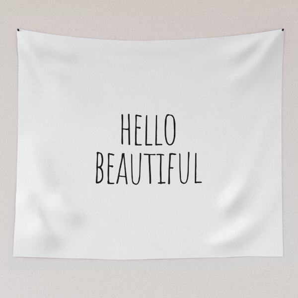 Item preview, Hello beautiful designed and sold by cutelittletext.