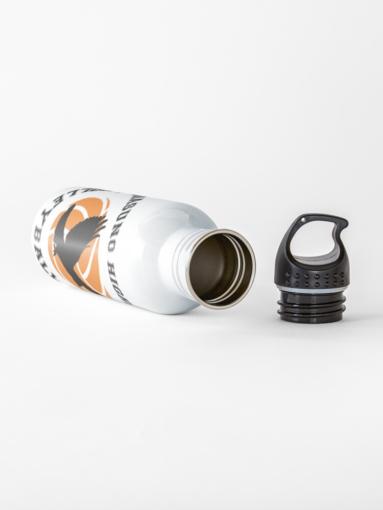 Alternate view of Haikyuu!! Karasuno Highschool Volleyball Club Logo Water Bottle