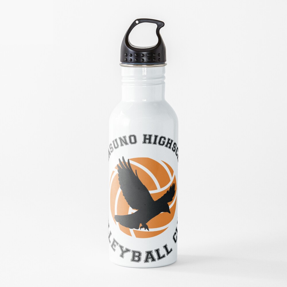 Haikyuu!! Karasuno Highschool Volleyball Club Logo Water Bottle