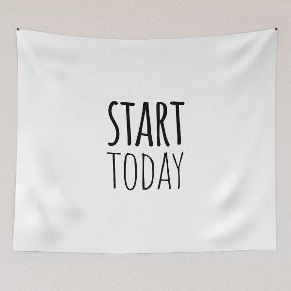 Item preview, Start today designed and sold by cutelittletext.