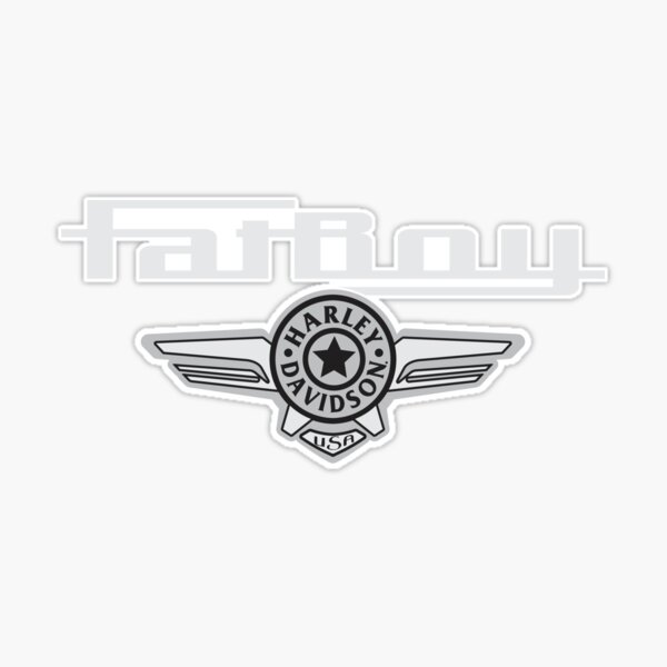 Harley davidson fatboy online emblem