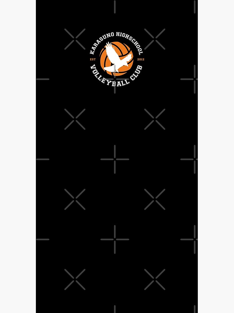 Haikyuu!! Karasuno Highschool Volleyball Club Logo by emilybrigidd