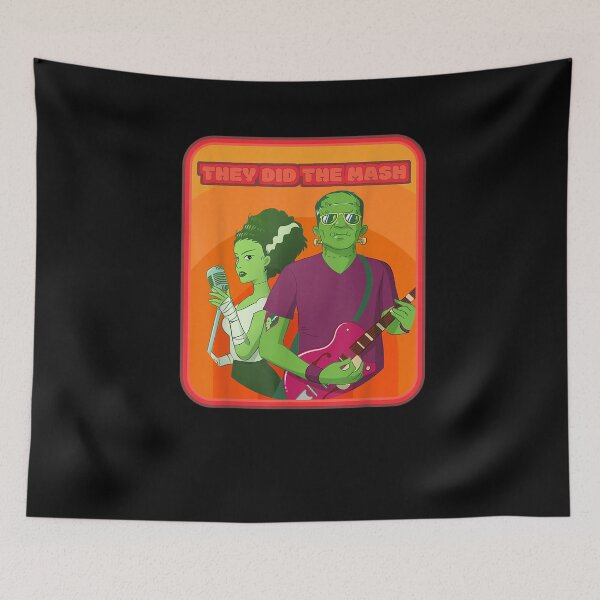 Item preview, They did the Monster Mash Retro Halloween designed and sold by Paulinevandaele.