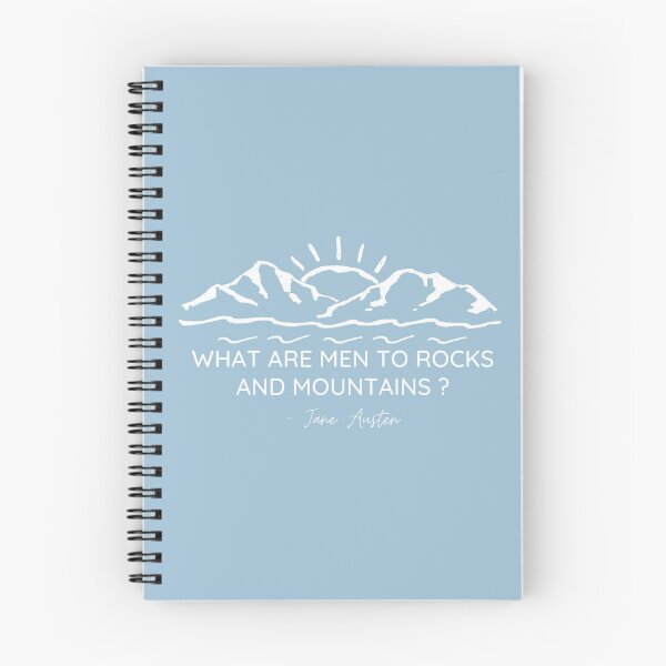 Item preview, Jane Austen What are Men to Rocks and Mountains Quote designed and sold by Aiolin.