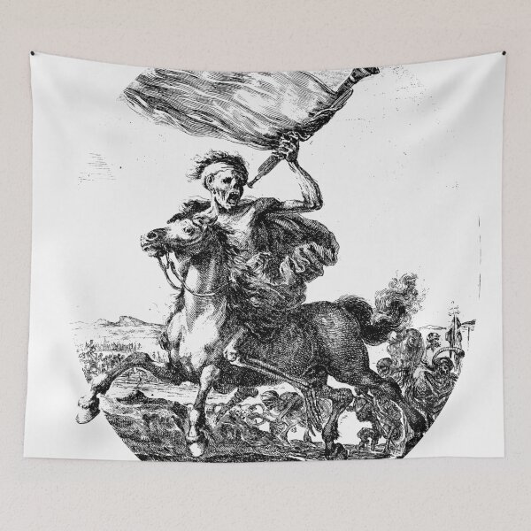 Item preview, Death astride his horse is the hero of the battlefield  designed and sold by themasters.