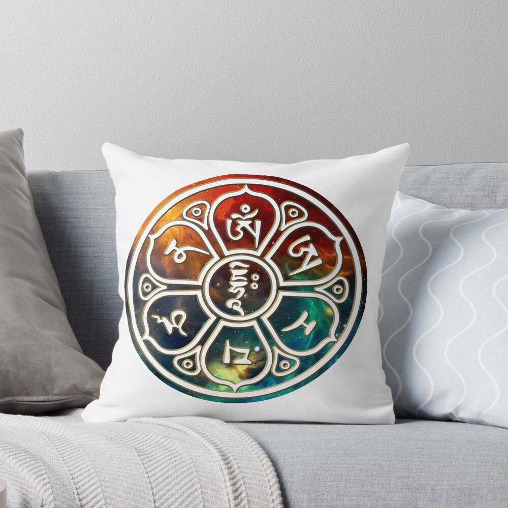 Item preview, Throw Pillow designed and sold by mantra2yantra.