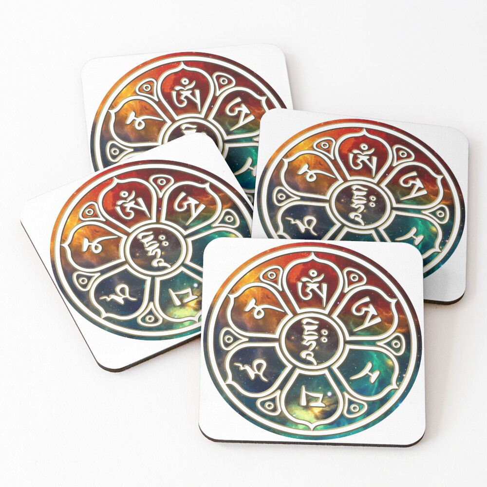 Item preview, Coasters (Set of 4) designed and sold by mantra2yantra.