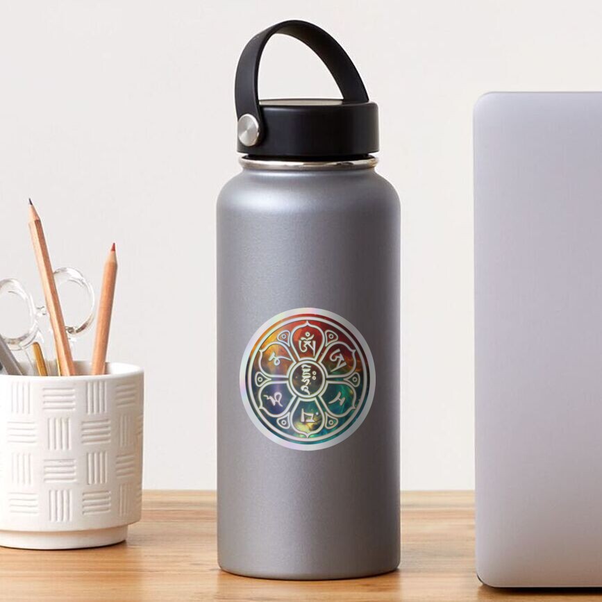 Item preview, Holographic Sticker designed and sold by mantra2yantra.