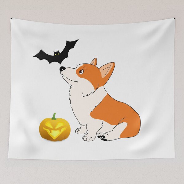 Item preview, Halloween Welsh Corgi designed and sold by RockCreek.