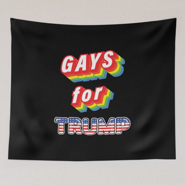 Artikelvorschau, Gays For Trump 2020 President Reelect Conservative GOP Black Latino Hispanic Anti-Biden entworfen und verkauft von Shirt-Surf.
