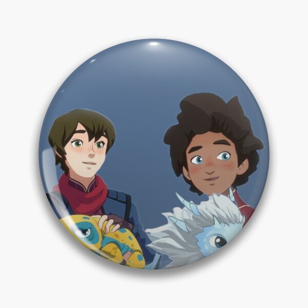 Item preview, The Dragon Prince Ezran and Callum with Bait and Zym designed and sold by lilstarfighter.