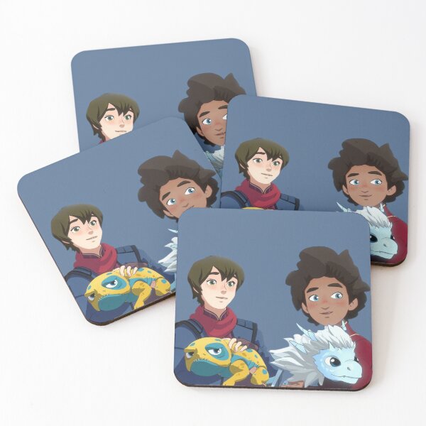 Item preview, The Dragon Prince Ezran and Callum with Bait and Zym designed and sold by lilstarfighter.