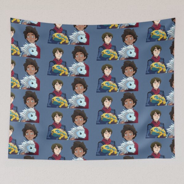 Item preview, The Dragon Prince Ezran and Callum with Bait and Zym designed and sold by lilstarfighter.