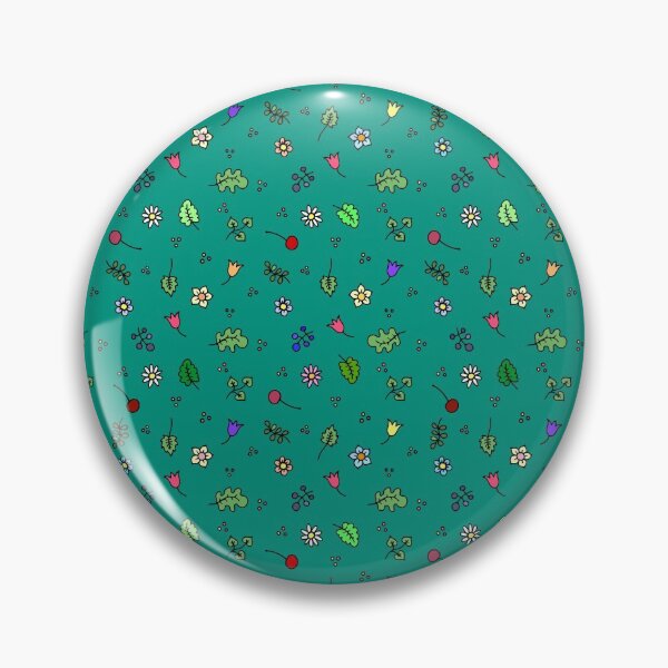 Item preview, multicolor print with flowers and berries designed and sold by NikaAstra.