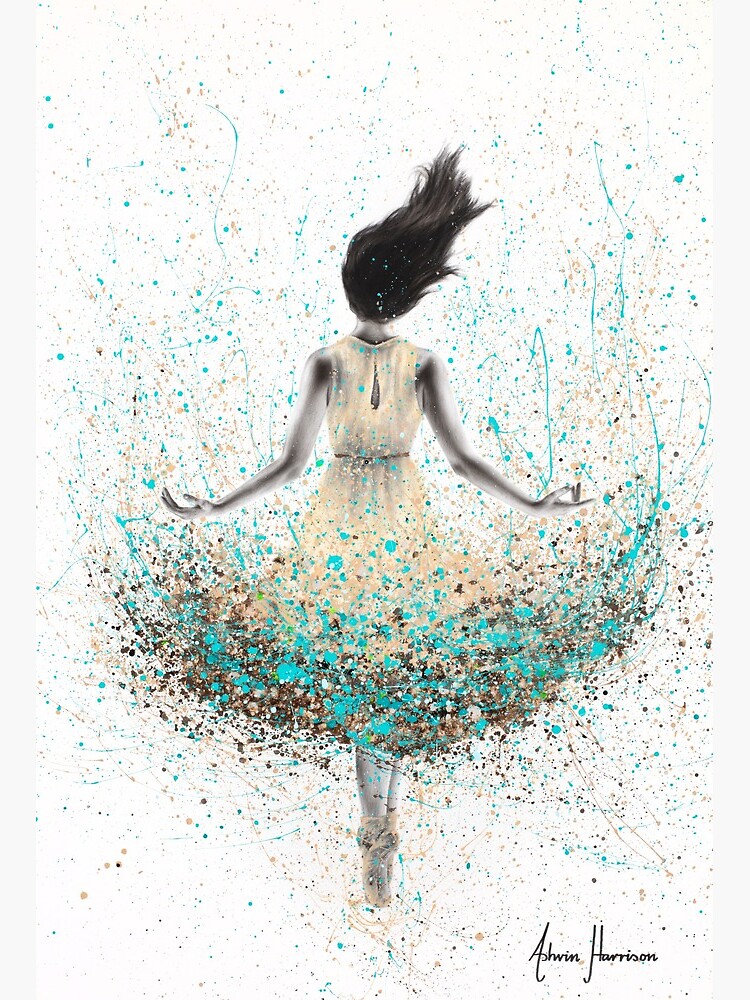 Whimsical Water Dance  Art Board Print for Sale by Ashvin Harrison