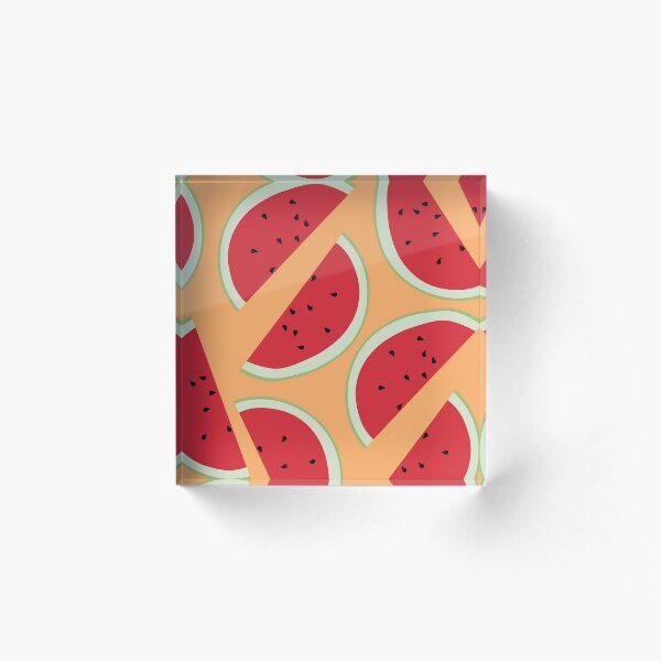 Colourul Watermelon Acrylic Block