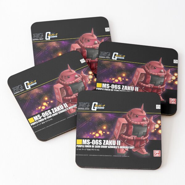 Item preview, MS-06S Zaku II Gunbirb [box art] designed and sold by JadedSketch.