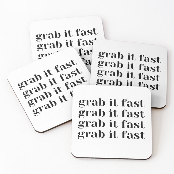 Item preview, Grab it fastt designed and sold by SimpleeCreates.