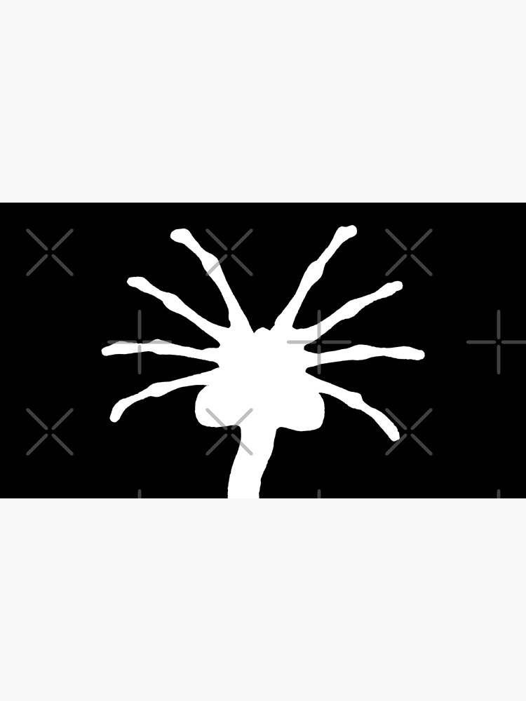 "Facehugger Face Mask Silhouette" Poster for Sale by CaptainSwoosh