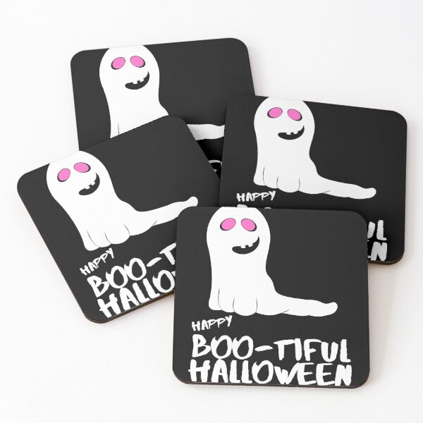 Item preview, Happy Boo-tiful Halloween Ghost Horror Fun designed and sold by Two Left Hands Design.