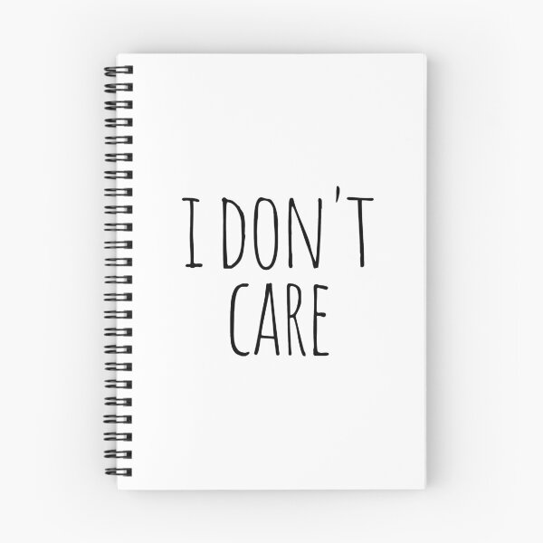 Item preview, I don't care designed and sold by cutelittletext.