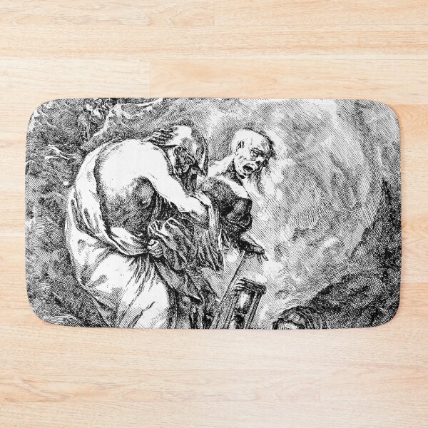 Item preview, Death with an Old Man, from The Five Deaths - Stefano della Bella designed and sold by themasters.