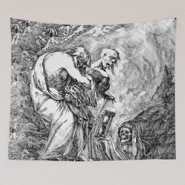 Item preview, Death with an Old Man, from The Five Deaths - Stefano della Bella designed and sold by themasters.