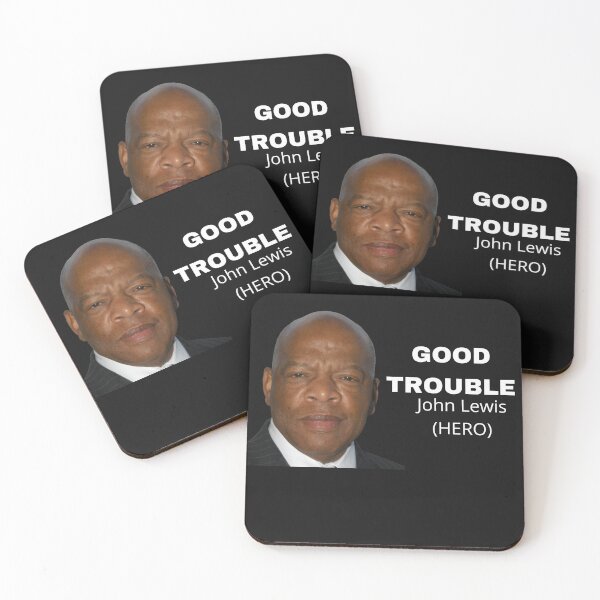 Item preview, JOHN LEWIS HERO-GOOD TROUBLE designed and sold by namaganda.