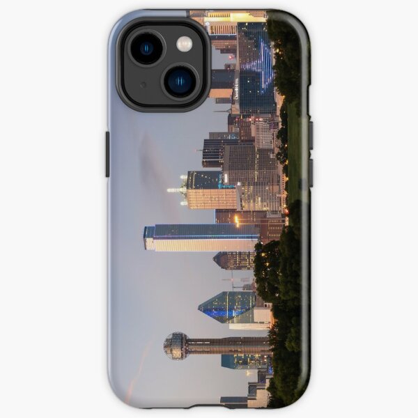 Dallas Cowboys Colors Texas City Skyline Cityscape iPhone 