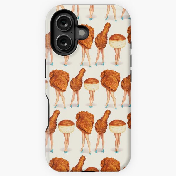 Aperçu de l'œuvre Pin-ups au poulet frit créée et vendue par Kelly  Gilleran.