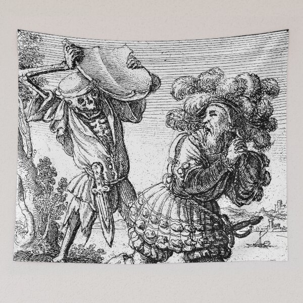 Item preview, The Count, the Dance of Death - Hans Holbein  designed and sold by themasters.