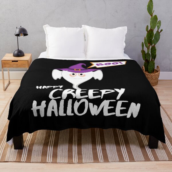 Item preview, Happy creepy Halloween Ghost Horror Fun designed and sold by Two Left Hands Design.