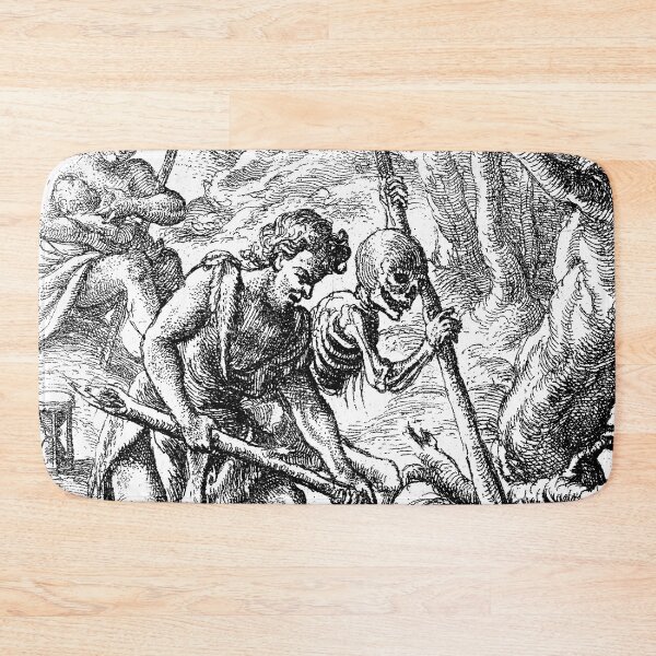 Item preview, Adam Tills the Soil - the Dance of Death - Hans Holbein designed and sold by themasters.