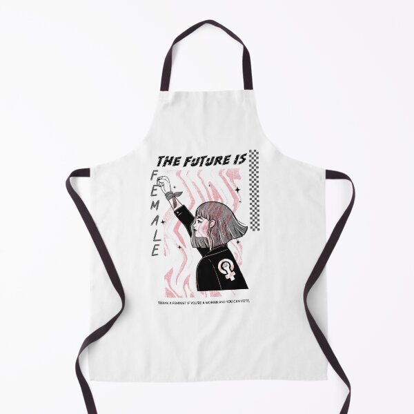Item preview, The Future is Female - Girl Protesting designed and sold by PrintbyPatty.