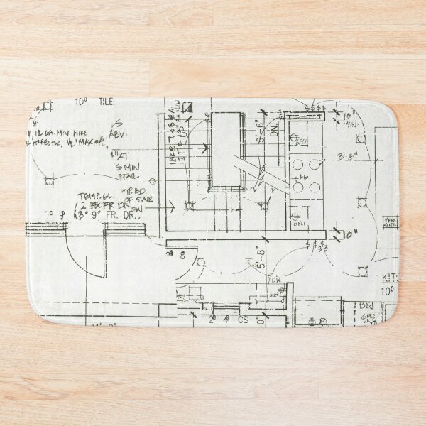 Item preview, Architects Blueprint - Architecture Pattern designed and sold by elevens.