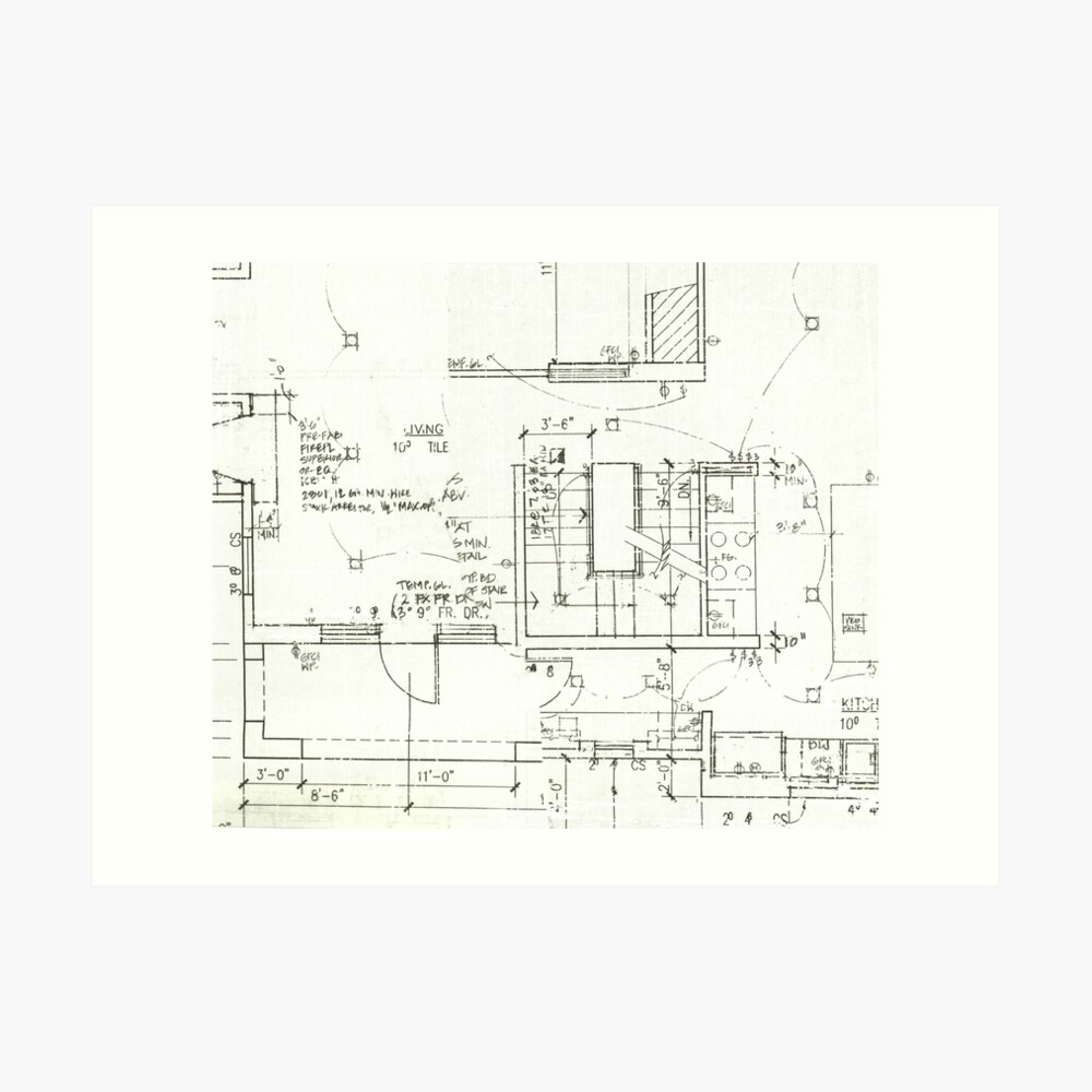 FAB MECHANICAL DRAWING BLUEPRINT BLACK WHITE LEGGINGS