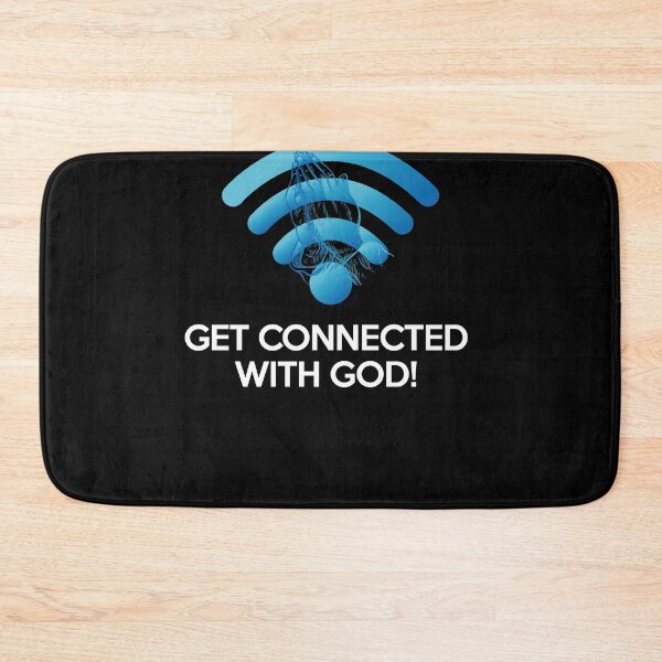 Item preview, Funny Christian Catholic Gift Prayer Faith Get connected with your Church and God designed and sold by smartrocket.