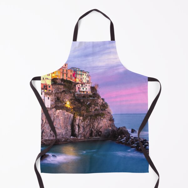 Item preview, Jigsaw Puzzle Manarola Pink Sunset in the Cinque Terre, on the Italian Riviera 1000 piece Adults designed and sold by StickerArtwork.