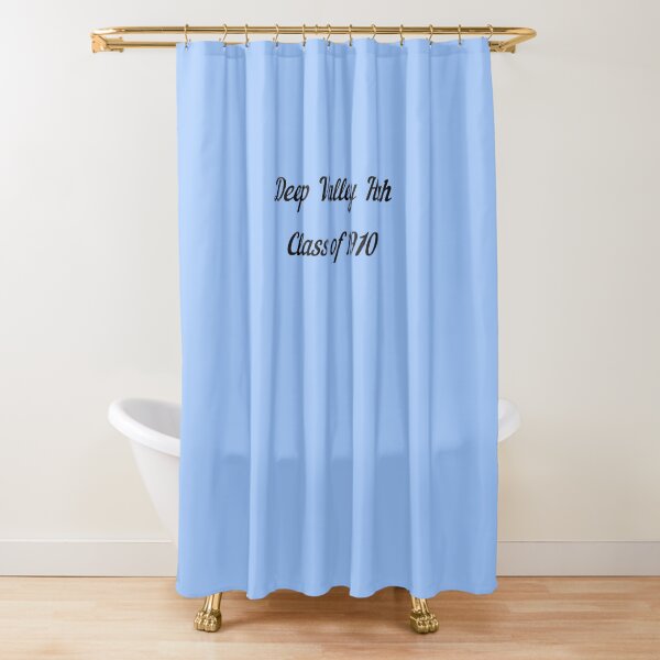 Deep Valley High Class of 1910 -bold Shower Curtain