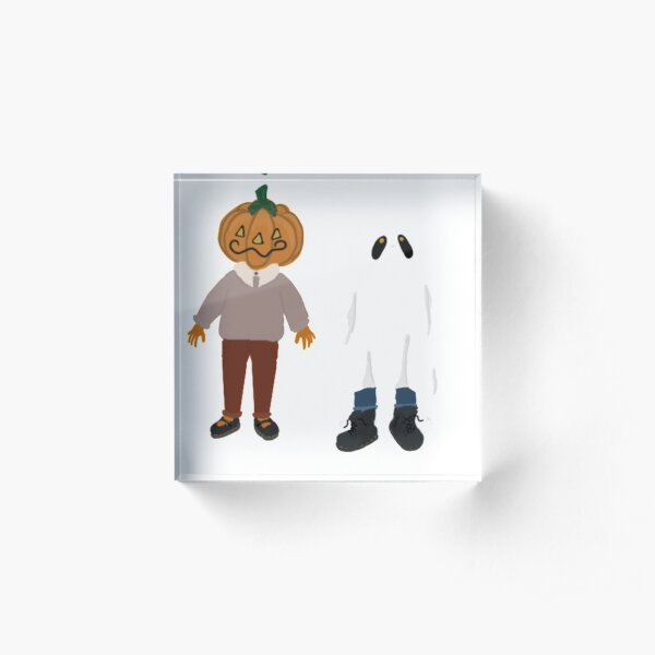 Spooky Friends Acrylic Block