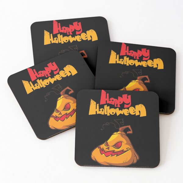 Item preview, Happy Halloween Horror Funny Pumpkin Head designed and sold by Two Left Hands Design.