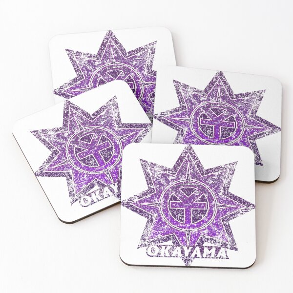Item preview, Okayama Municipality Japanese Symbol Distressed Anime Style designed and sold by PsychicCatStore.