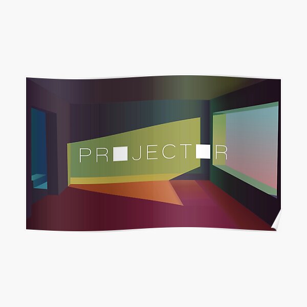 "EDEN artwork (Projector)" Poster for Sale by rev3ry Redbubble