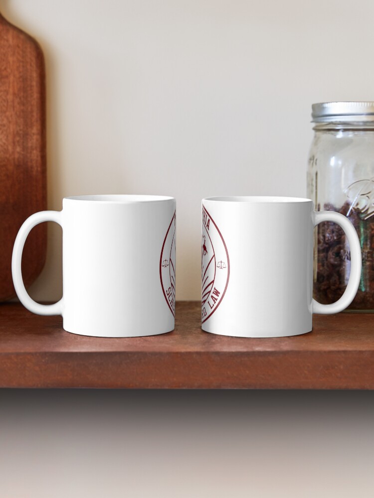 Imagen 2 de 6, Taza de café con la obra Facultad de Derecho de las Aves de Filadelfia, diseñada y vendida por OLMontana.