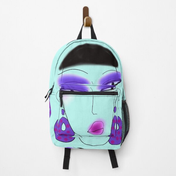 Item preview, Girl with Purple Earrings 2 designed and sold by Norma Linda Ventura.