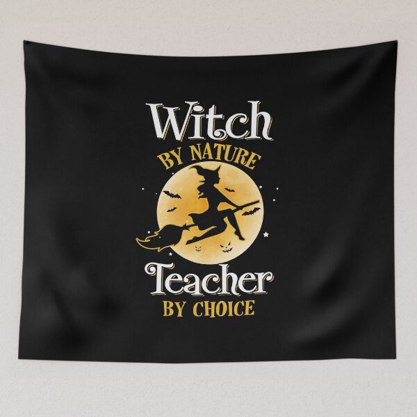 Item preview, Halloween Teacher Witch By Nature Teachers By Choice designed and sold by CreativeGift.