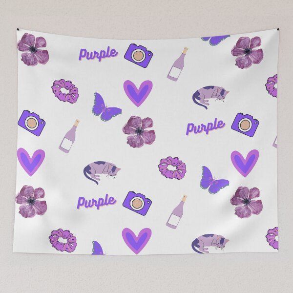 Item preview, Purple pack Aesthetic / Violet, liliac designed and sold by SpicyCherrys.