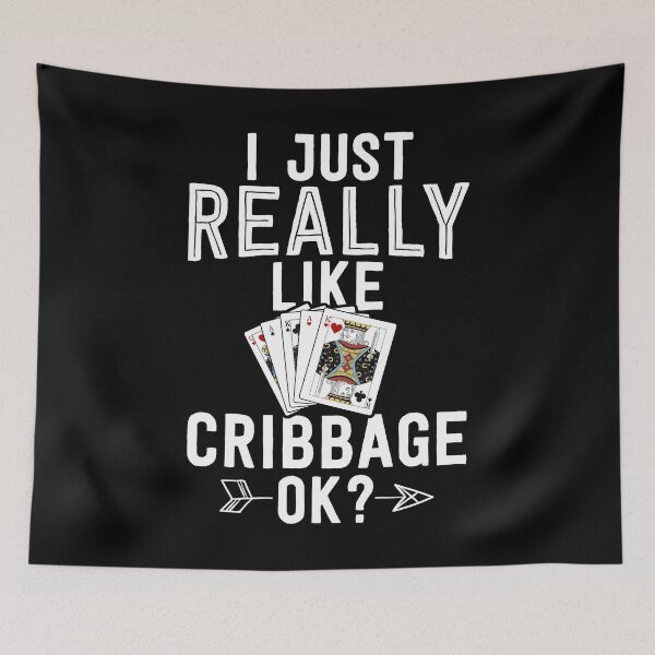 Item preview, Funny Cribbage Shirt Card Gift Just Really Like Cribbage Ok designed and sold by 14thFloor.