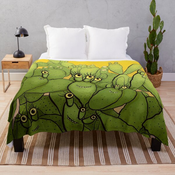Item preview, Criaturas Suculentas Personaje Divertido Cactus designed and sold by Boriana Giormova.
